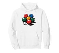 Bocce Ball Court Overhead View Layout Sport Graphic Identity Pullover Hoodie