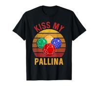 Bocce Ball Game Court Italian Lawn Bowling Bocce Ball Player T-Shirt
