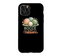 Bocce is my Therapy Italian Retro Bocce Ball Player Team Case for iPhone 11 Pro