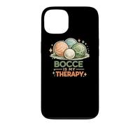 Bocce is my Therapy Italian Retro Bocce Ball Player Team Case for iPhone 13