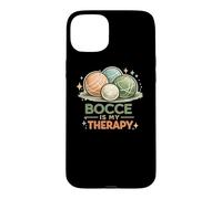 Bocce is my Therapy Italian Retro Bocce Ball Player Team Case for iPhone 15 Plus