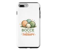 Bocce is my Therapy Italian Retro Bocce Ball Player Team Case for iPhone 7 Plus/8 Plus