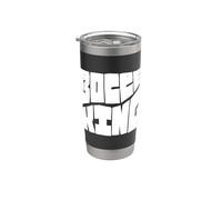 Bocce King Saying Bocce Ball with Jack Bocci Game Bocce Stainless Steel Insulated Tumbler