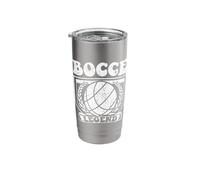 Bocce Legend Saying Bocce Ball with Jack Game Bocce Stainless Steel Insulated Tumbler