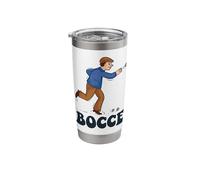 Bocce Saying Bocce Ball with Jack Bocci Game Bocce Stainless Steel Insulated Tumbler