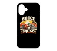 Bocce Squad Italian Retro Bocce Ball Player Team Case for iPhone 16