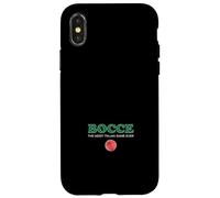 Bocce - The Most Italian Game Ever Case for iPhone X/XS
