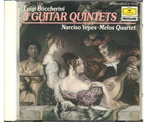 Boccherini: Three Guitar Quintets