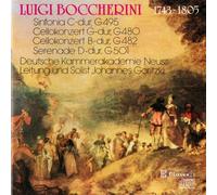 Boccherini: Two Cello Concertos / Sinfonia / Serenade