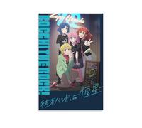 Bocchi The Rock! Anime Poster Canvas Poster Wall Art Picture Prints Hanging Photo Decor Home Posters Artworks 16x24inch(40x60cm)