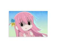 Bocchi The Rock! Anime Poster Picture Print Wall Art Poster Painting Canvas Posters Artworks Room Aesthetic 24x36inch(60x90cm)