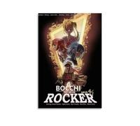 Bocchi The Rock Out Film Art Poster Decorative Painting Canvas Wall Art Living Room Poster Bedroom Painting Wall Art Picture Print Modern Family Room Decor 08 x 12 inches (20 x 30 cm)