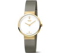 Boccia 3283-05 Titanium Sapphire crystal 30mm 5ATM Quartz Unisex White Gold