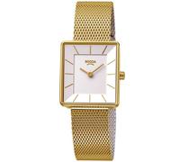 Boccia 3351-06 Wristwatch Titanium 25mm 3ATM Quartz Unisex White Gold Mesh strap