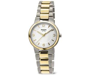 Boccia 3359-02 3359-02 - Unisex - 28 mm - Analogue - Quartz - Mineral Glass Silver 28 mm