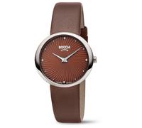 Boccia 3364-05 Wristwatch Trend 32mm 5ATM Quartz Unisex Brown Silver Leather ...