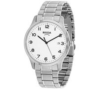 Boccia Titanium 3620-01 - Man - 39 mm - Analogue - Quartz - Mineral Glass White 39 mm