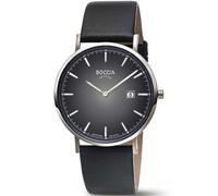 Boccia 3648-04 Titanium Sapphire crystal 39mm 3ATM Quartz Unisex Grey Silver