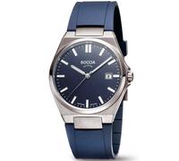 Boccia 3667-01 Titanium Sapphire crystal 39mm 5ATM Quartz Unisex Blue Silver