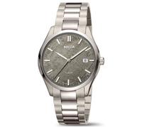 Boccia 3672-01 3672-01 - Unisex - Analogue - Quartz - Titanium - Sapphire Glass Silver