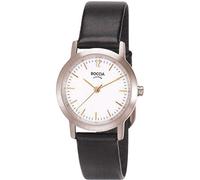 Boccia B3170-02 Ladies White Face Black Strap Watch