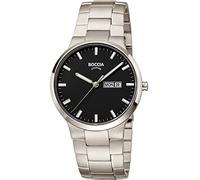Boccia Men's Analogue Quartz Watch with Titanium Strap 3649-03, Silver, Bracelet