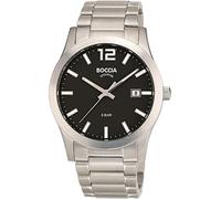 Boccia Men's Watch 3619-02, Black, Bracelet