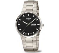 Boccia Titanium 3649-03 - Man - 39 mm - Quartz - Sapphire Glass Black 22 mm