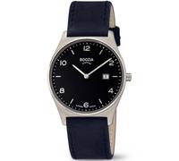 Boccia Titanium 3655-02 - Unisex - 38 mm - Analogue - Quartz - Sapphire Glass Black 20 mm