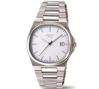 Boccia Titanium 3657-01 - Man - 37 mm - Analogue - Quartz - Sapphire Glass White 24 mm