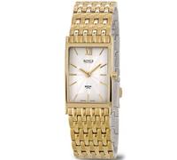 Boccia Titanium Royce 3285-11 - Woman - 22 mm - Analogue - Quartz - Sapphire Glass Silver 19 mm