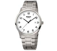 Boccia Titanum 3620-01 3620-01 - Man - 39 mm - Analogue - Quartz - Mineral Glass White 39 mm