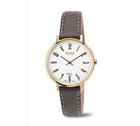 Boccia Women's Digital Quartz Watch with Leather Strap 3246-12