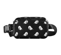 Boccsty Halloween Spooky Ghost Belt Bag for Women Men Monster Devil Fanny Pack Small Waist Pouch Crossbody Bags for Outdoor Hiking Running Travel, Multicolor, One Size