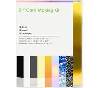 Bocguy Paper Cards, 12-Pack with Envelopes for Cricut Joy, DIY Greeting Cards & Invitation, CARD_STOCK, 80lb, Acid & Chemical-Free