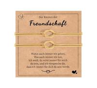 BOCHOI 2Pcs Friendship Bracelets Snake Necklace Best Friend Bracelet Gift For Boyfriend Christmas Birthday Gift For Women Girls Sisters Friendship Gifts DE