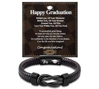 BOCHOI Boys Graduation Bracelet Gifts for Him, Class of 2025 Elementary Middle High School College 5th 8th Grade Graduate Bracelet Graduation Senior Gifts for Teenage Teen Boys