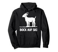 Bock auf Ski, Fun Skier and Skiing Sayings Pullover Hoodie