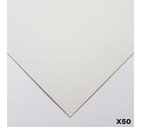 Bockingford : 140lb : 300gsm : Pack of 50 1/2 Sheets : 22x15in : Not