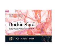 Bockingford 300gsm Glued Pad 10" x 7" (260 x 180mm) Hot Pressed
