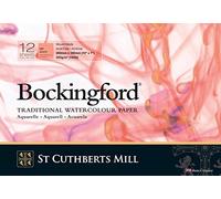 Bockingford 300gsm Glued Pad 10" x 7" (260 x 180mm) Hot Pressed