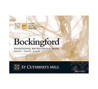 Bockingford 300gsm Glued Pad 14" x 10" (360 x 260mm) Rough
