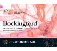 Bockingford 300gsm Glued Pad 16" x 12" (410 x 310mm) Hot Pressed