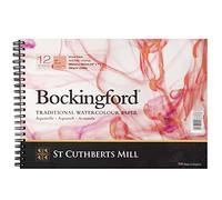 Bockingford 300gsm Spiral Pad 10" x 7" (260 x 180mm) Hot Pressed