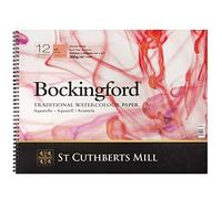 Bockingford 300gsm Spiral Pad 16" x 12" (410 x 310mm) Hot Pressed
