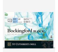 Bockingford : Block : 12x16in : 300gsm : 12 Sheets : Cold Pressed : Not