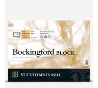 Bockingford : Block : 12x16in : 300gsm : 12 Sheets : Rough