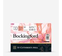 Bockingford : Glued Pad : 5x7in : 300gsm : 12 Sheets : Hot Pressed