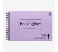 Bockingford Watercolour Paper Spiral Fat Pad 200lb (425 gsm) 20 sheets ROUGH surface 71/2x11in