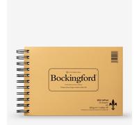 R K Burt Bockingford Watercolour Paper pad Hot Pressed Fat pad 25 Sheets (A5)